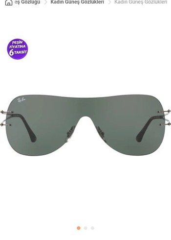  Beden kahverengi Renk Ray-Ban Orijinal Güneş Gözlüğü