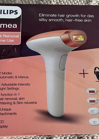 Philips Lumea ıpl hair removal for Home use