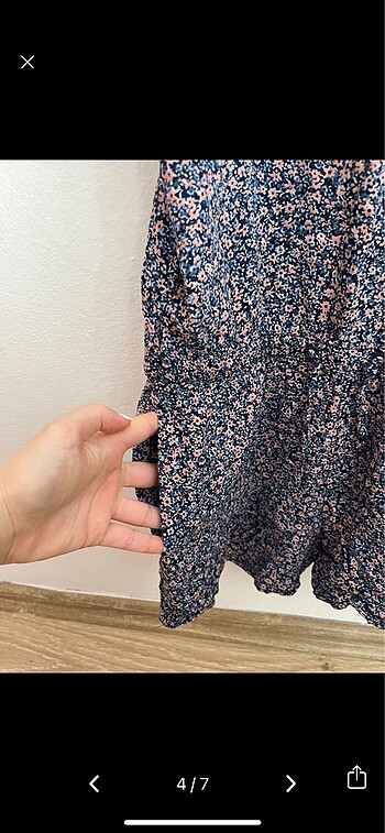 11-12 Yaş Beden çeşitli Renk H&M 11-12 yaş kız çocuk tulumu