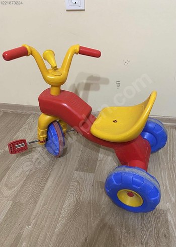 Renkli Çocuk Üç Tekerlekli pedallı Bisiklet - Görsel 2