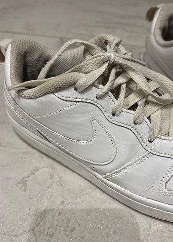 Nike Orijinal Byn  Beyaz / Bağcıklı Kadın Spor Ayakkabı - Görsel 2