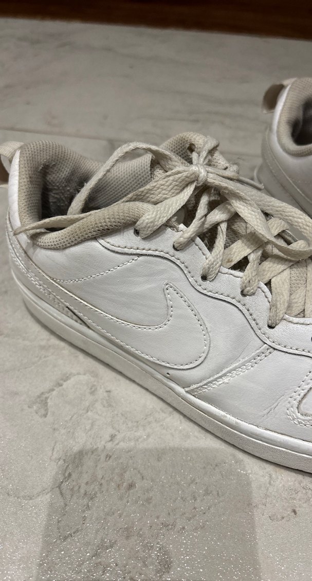 Nike Orijinal Byn  Beyaz / Bağcıklı Kadın Spor Ayakkabı - Görsel 2