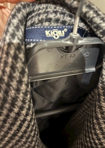 Kığılı marka -Gri Erkek mevsimlik Düğmeli mont - Görsel 4