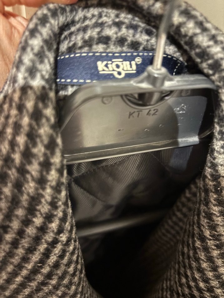 Kığılı marka -Gri Erkek mevsimlik Düğmeli mont - Görsel 4