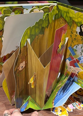 Çocuklar için 3D Pop-up Kitap-3 boyutlu kitap - Görsel 3
