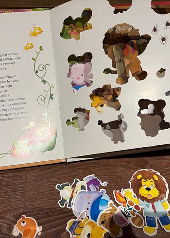 Çocuklar için 3D Pop-up Kitap-3 boyutlu kitap - Görsel 6