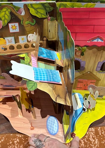 Çocuklar için 3D Pop-up Kitap-3 boyutlu kitap - Görsel 4