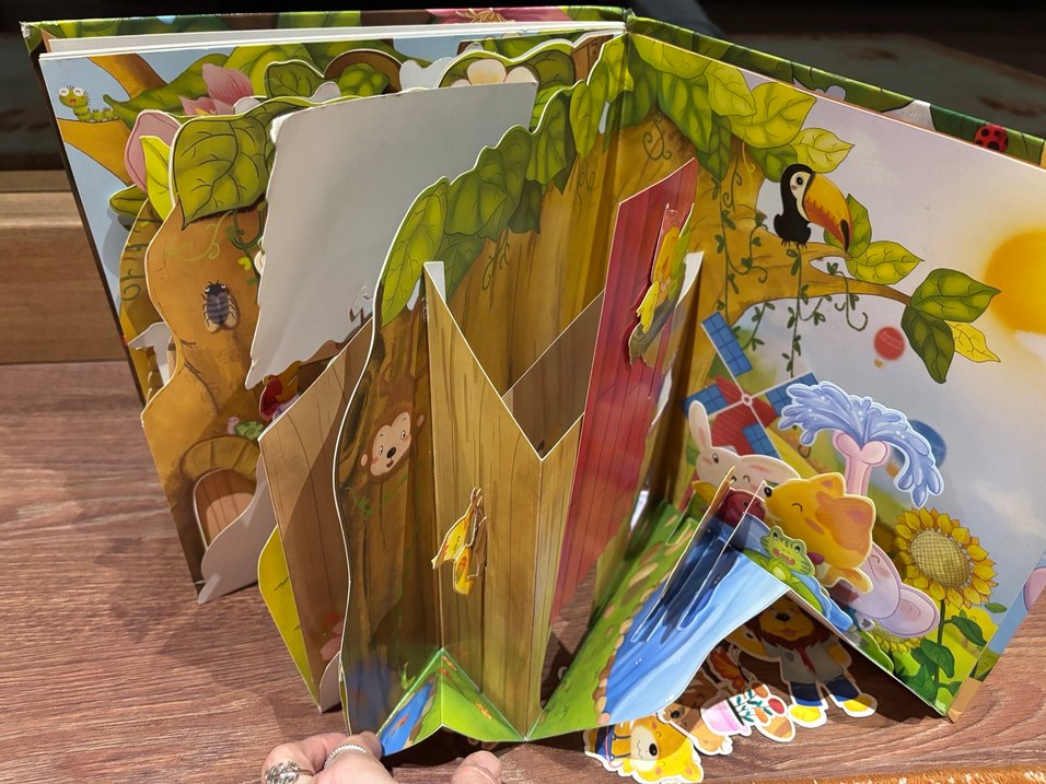 Çocuklar için 3D Pop-up Kitap-3 boyutlu kitap - Görsel 3