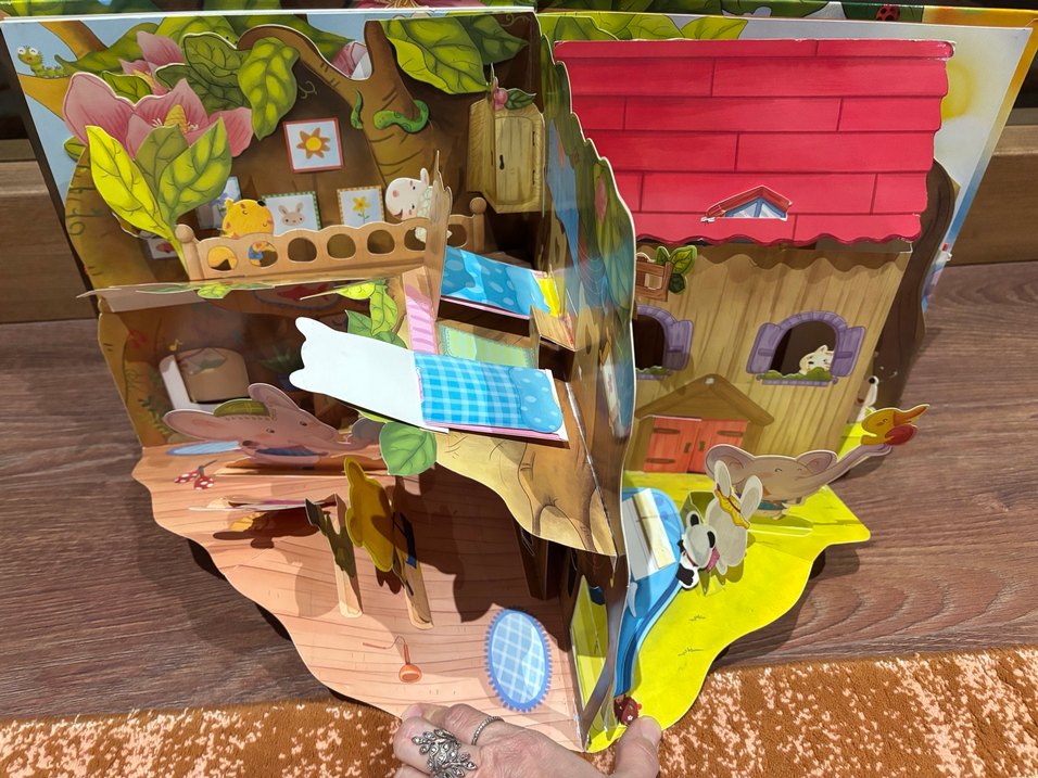 Çocuklar için 3D Pop-up Kitap-3 boyutlu kitap - Görsel 4
