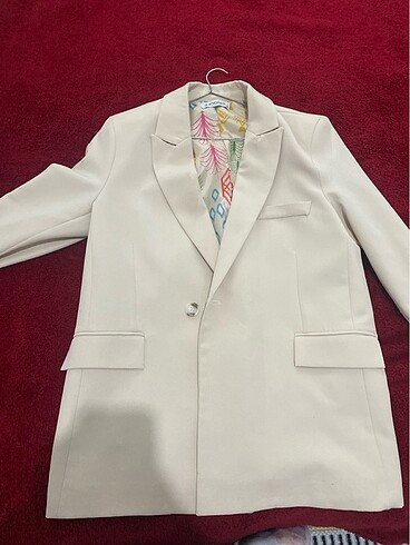 38 Beden ten rengi Renk Blazer ceket