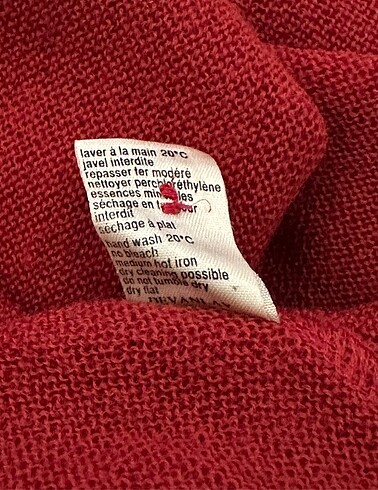 xl Beden Lacoste yün hırka