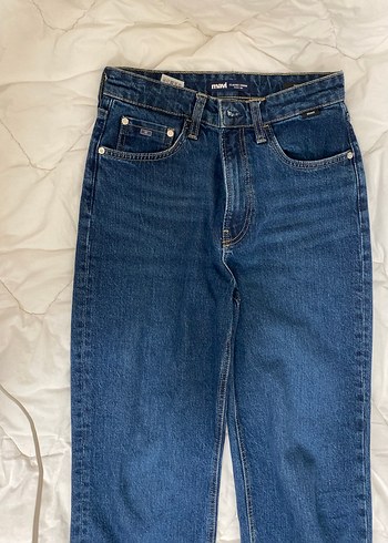 Kadın Lacivert Kot Pantolon - Görsel 4