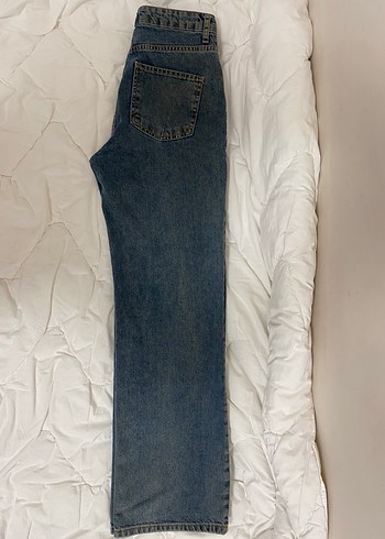 DeFacto Düğmeli Mavi Kadın Jean - Görsel 5