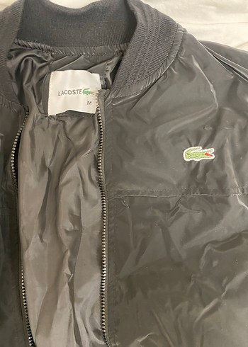 Siyah Fermuarlı Rahat Kesim Ceket - Görsel 3