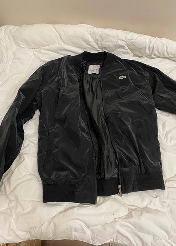 Siyah Fermuarlı Rahat Kesim Ceket - Görsel 2