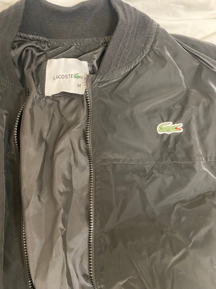 Siyah Fermuarlı Rahat Kesim Ceket - Görsel 3