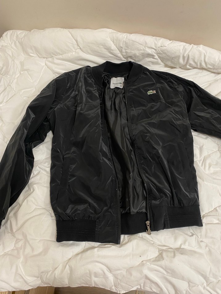 Siyah Fermuarlı Rahat Kesim Ceket - Görsel 2