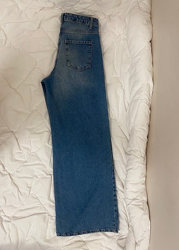 LCW Jeans Kadın Mavi Baggy Denim Pantolon - Görsel 4
