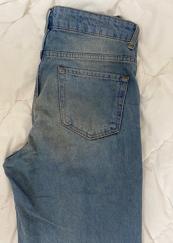 Addax Denim Jean Şort, Düğmeli, Gevşek Kesim - Görsel 6