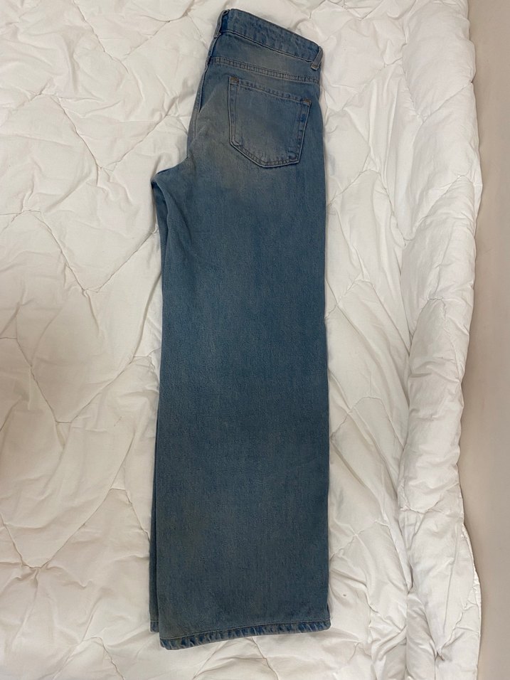 Addax Denim Jean Şort, Düğmeli, Gevşek Kesim - Görsel 5