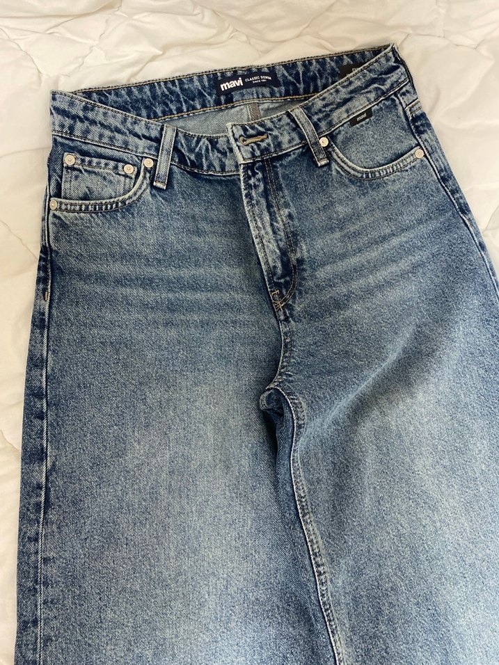 Mavi Loose Fit Denim Kadın Jean - Görsel 4