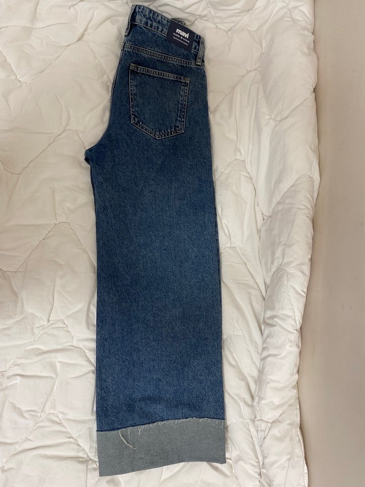 Mavi Loose Fit Denim Kadın Jean - Görsel 5