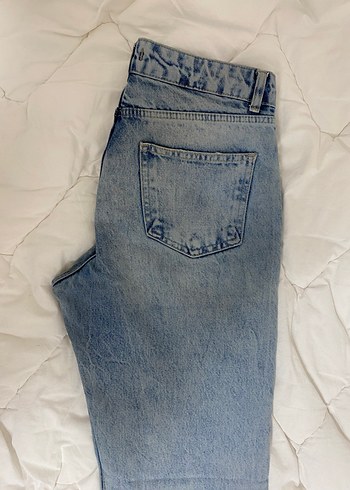 Addax Düğmeli Salaş Kadın Kot Pantolon - Görsel 5