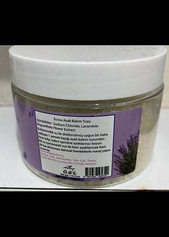 ECROU Ayak Bakım Tuzu - Görsel 2