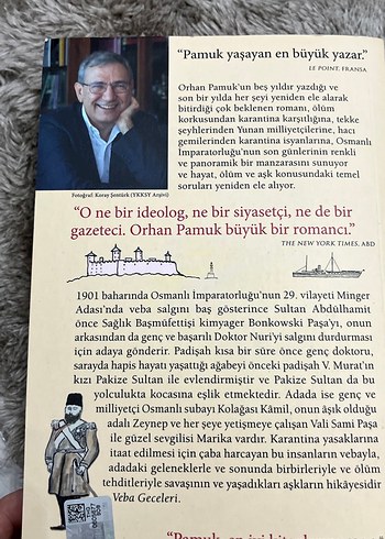 Orhan Pamuk - Veba Geceleri Romanı - Görsel 2