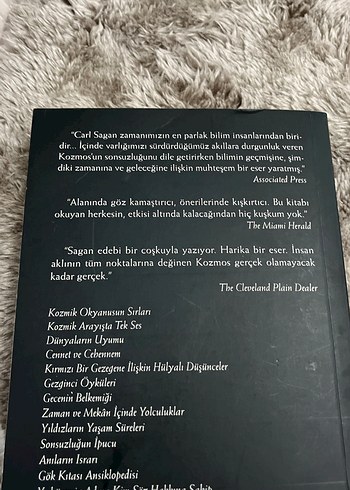 Carl Sagan - Kozmos: Evrenin ve Yaşamın Sırları - Görsel 2