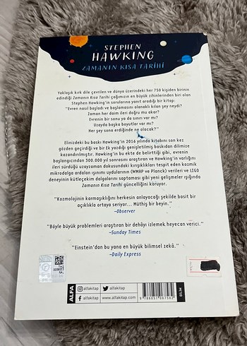 Stephen Hawking - Zamanın Kısa Tarihi - Görsel 2