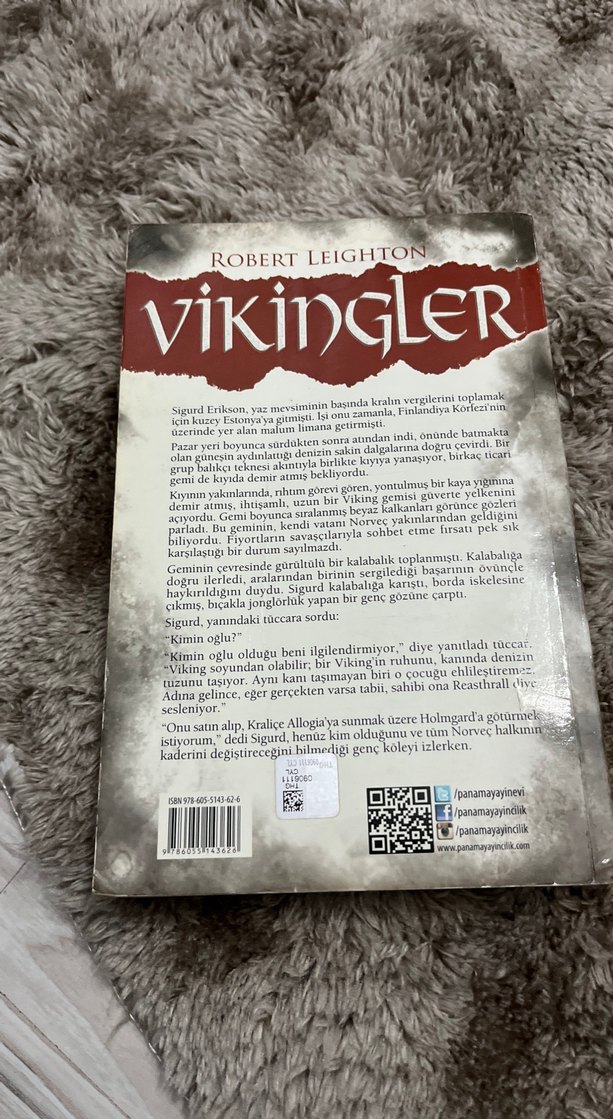 Vikingler Roman Kitabı - Robert Leighton - Görsel 2