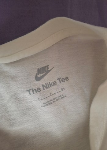 Nike Nike Beyaz Pamuklu Erkek Tişört