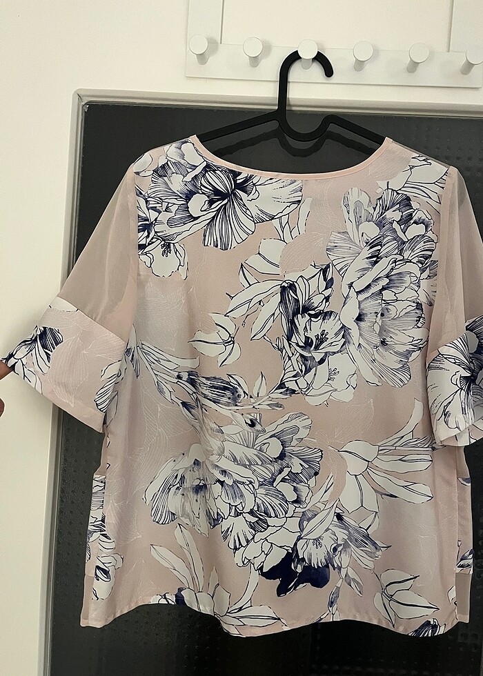 Pudra Renk Bluz - Görsel 4