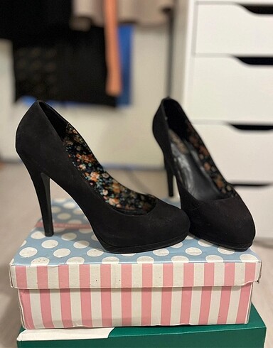 Zara topuklu ayakkabı - Görsel 7