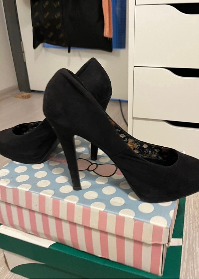 Zara topuklu ayakkabı - Görsel 4