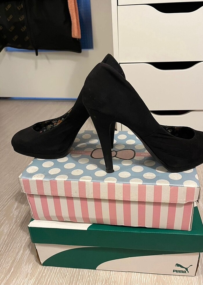 Zara topuklu ayakkabı - Görsel 3