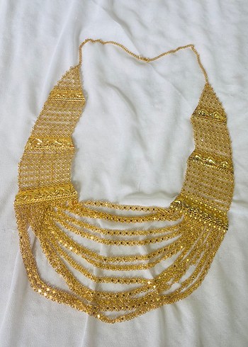 Altın Renk Zincir Detaylı hiç kullanılmadı - Görsel 2