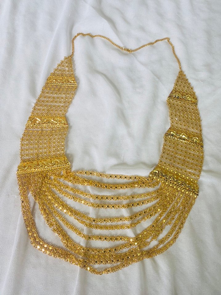 Altın Renk Zincir Detaylı hiç kullanılmadı - Görsel 2