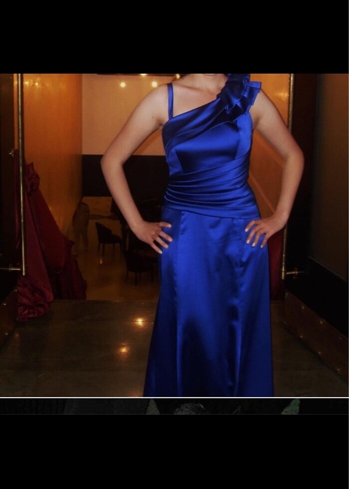 Bir kere giyilmiş abiye elbise - Görsel 2