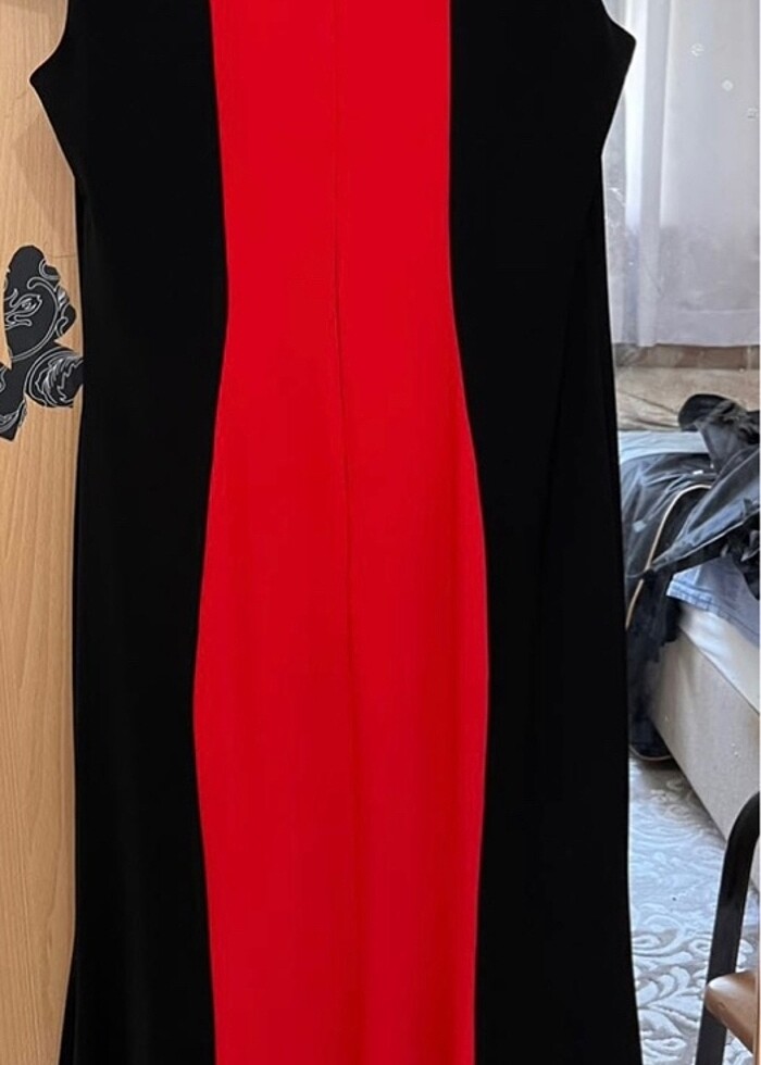 Balık kesim bir kez giyilmiş abiye - Görsel 5