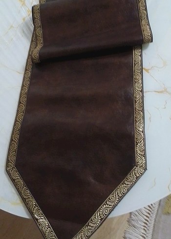 Kahverengi Deri Runner