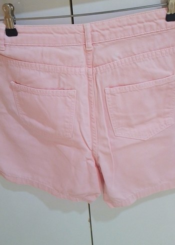 Defacto Pembe Pamuk Mini Şort