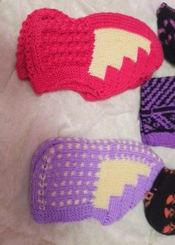 Renkli Nakışlı Patik - Görsel 3