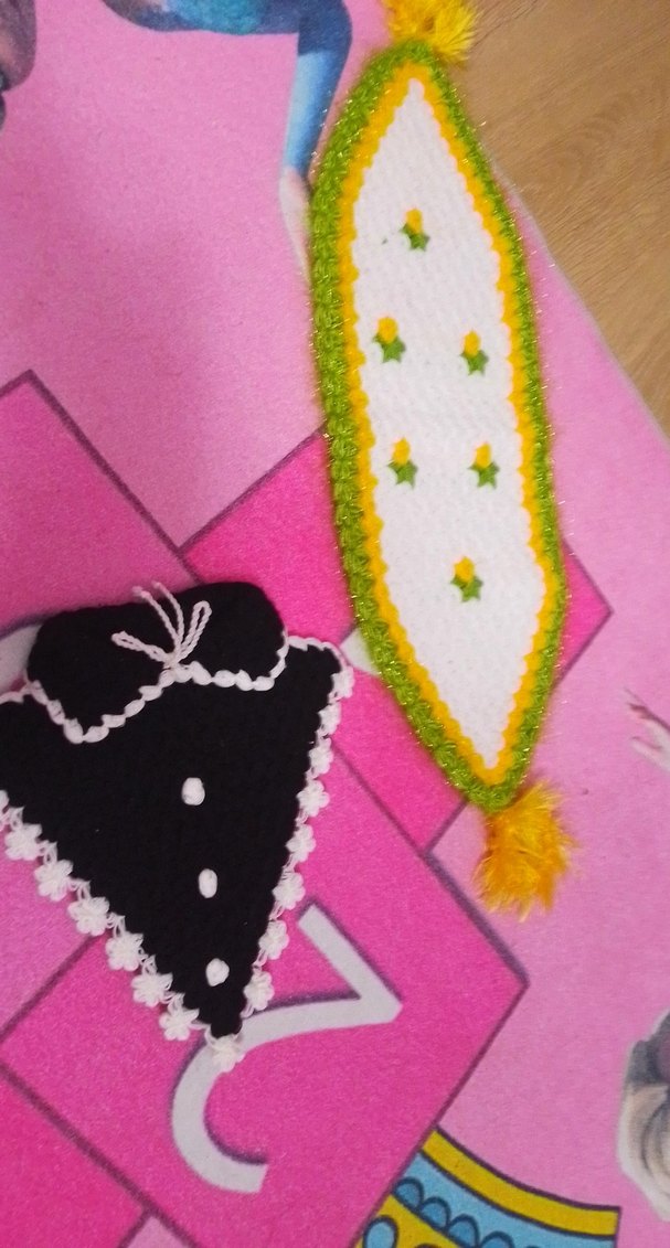 Renkli Örgü Banyo Süngeri Seti - Görsel 2