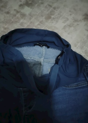 l Beden lacivert Renk Kadın Lacivert Hamile Kot Pantolon