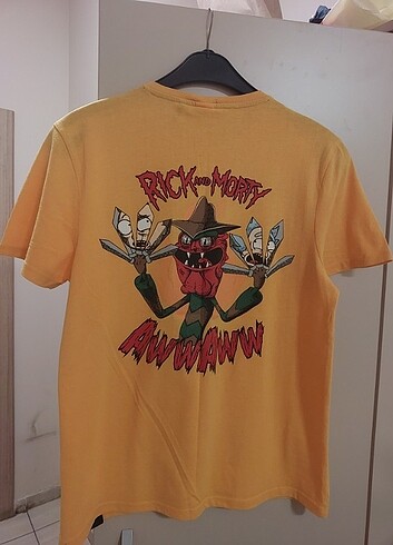 Rick and Morty baskılı t shirt