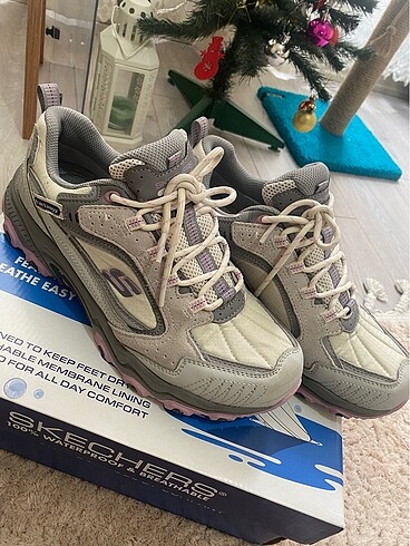 SU GEÇİRMEZ SKECHERS SPOR AYAKKABI