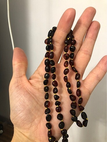 Orjinal koyu kızıl kehribar - Görsel 2