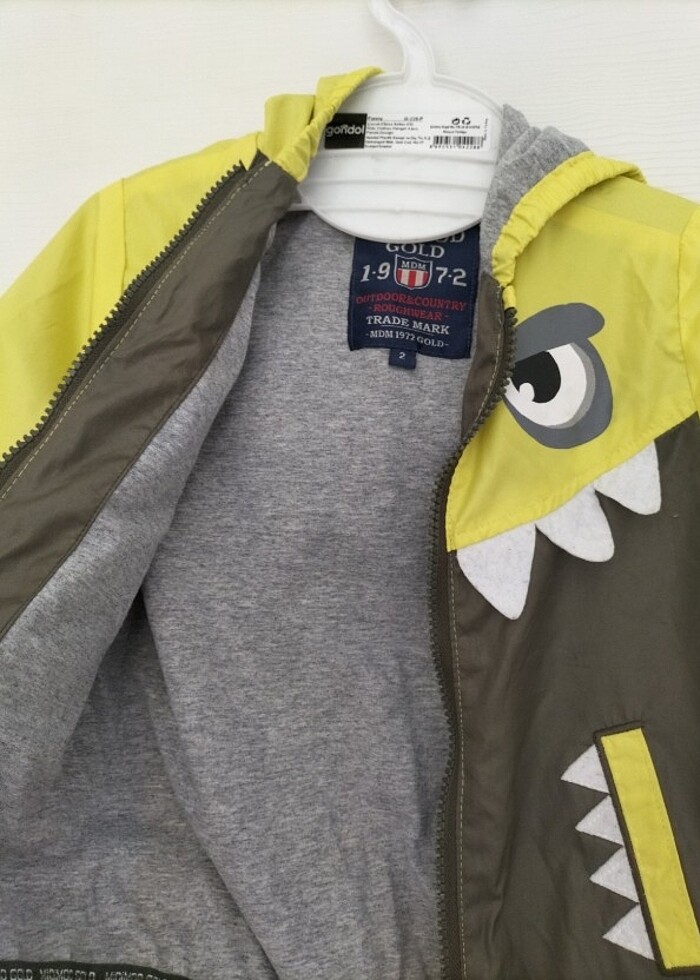 Erkek çocuk yağmurluk  - Görsel 3